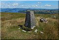 NS3680 : Trig point and a new cairn by Lairich Rig