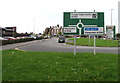 SJ7154 : A532/A534 directions sign, Crewe by Jaggery