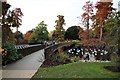 TQ1876 : View of Aether & Hemera's 'Voyage' - a flotilla installation at the Royal Botanic Gardens, Kew by J W