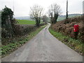  : Minor road at Coed y Waen by Peter Wood