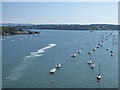 SX4358 : Jetski on the river Tamar  by Stephen Craven