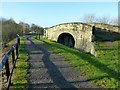 SK4351 : Former canal bridge at Ironville by Alan Murray-Rust