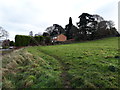 SK0715 : Well-used footpath alongside Rectory Lane by Christine Johnstone