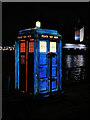 SJ8097 : Lightwaves 2018, Tardis at MediaCityUK by David Dixon