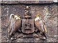 NH5963 : Munro Coat of Arms on the Foulis Road Railway Bridge by valenta