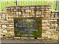 SJ7949 : The Thomas Boughey Academy, Halmer End - 1873 datestone by Stephen Craven