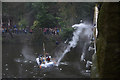 SK2958 : Flour Fight at Matlock, Derbyshire, Great Britain by Andrew Tryon