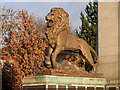 SJ9499 : Lion, Ashton-Under-Lyne War Memorial by David Dixon