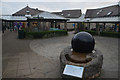 SK2451 : The Kugel Stone at Carsington Visitor Centre, Derbyshire, UK by Andrew Tryon