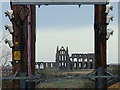 NZ9011 : Abbey in a frame by Stephen Craven