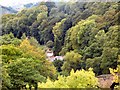 SJ2642 : The view from the Pontcysyllte aqueduct by Gerald England