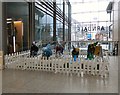 SJ8498 : Little Bees inside Manchester Arndale by Gerald England