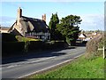 SO6441 : Timber-framed thatched cottage by Philip Halling