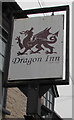 SO2118 : Dragon Inn name sign, Crickhowell by Jaggery