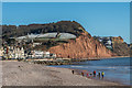 SY1287 : Sidmouth beach by Ian Capper