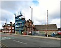 SJ8896 : Demolition of Gorton Bank by Gerald England