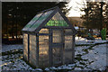 NH7084 : Plastic Bottle Greenhouse, Edderton Primary School, Scottish Highlands by Andrew Tryon