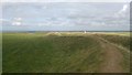 SU3086 : Ramparts on the east side of Uffington Castle Iron Age hillfort by Phil Champion