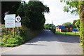 SO8689 : Access lane, off Hinksford Lane, near Swindon, Staffs by P L Chadwick