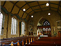 SE0426 : St Mary the Blessed Virgin, Luddenden - nave by Stephen Craven