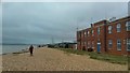 SU4801 : Beach alongside Houston House, Calshot Spit by Phil Champion