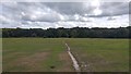 SU3407 : Path across Matley Holms, Matley Heath, New Forest by Phil Champion