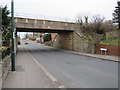 NZ6621 : Railway bridge over Marske Road, Saltburn by Malc McDonald