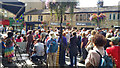 SD9927 : Rally against grouse shooting - St George's Square, Hebden Bridge by Phil Champion