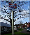 ST2089 : No Cold Calling Zone notice, The Crescent, Machen by Jaggery