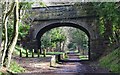 NT2762 : Bridge and platform, former Rosslyn Castle Station by Jim Barton