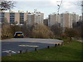 TQ2073 : Road to Roehampton Gate, Richmond Park by Stephen McKay