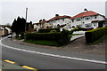 ST2786 : Houses above a bend in Caerphilly Road, Bassaleg by Jaggery