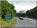 S4005 : Waterford Greenway Footbridge across the N25 at Kilmacthomas by David Dixon