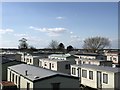 TF6637 : Caravan Park, South Beach , Heacham. Norfolk by Richard Humphrey