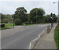 SU1868 : Bath Road pelican crossing, Marlborough  by Jaggery