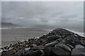 SY3491 : Breakwater at the end of The Cobb by Ian Capper