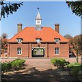 TL6663 : Warren Place horse racing stables, Newmarket by Richard Humphrey