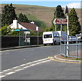 SO1305 : McLaren Miners Memorial direction sign, Abertysswg by Jaggery