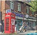 TQ3572 : K2 Telephone Kiosk, Forest Hill by PAUL FARMER