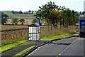 NO4136 : Bus Stop on the Southbound A90 by David Dixon