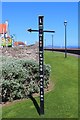 NT3294 : Sign near Fife Coastal Path, West Wemyss by Bill Kasman