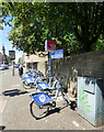 NS5767 : Nextbike Glasgow cycle hire point: Kelvinbridge subway by Thomas Nugent