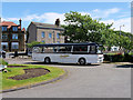 SD4161 : Heysham Village Bus turning Circle by David Dixon