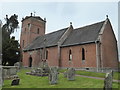 SO3839 : Church at Tyberton, Herefordshire by Chris Allen