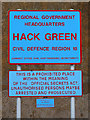 SJ6447 : Hack Green RGWH - a Prohibited Place by David Dixon