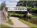 SJ4034 : Canal Footbridge at Ellesmere by David Dixon