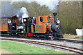 SK2405 : Statfold Barn Railway - double headed by Chris Allen