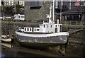 SH5738 : Porthmadog Houseboat by Arthur C Harris