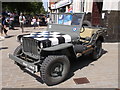 TL1998 : Second World War Jeep on Cathedral Square, Peterborough by Paul Bryan