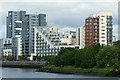 NS5566 : Glasgow Harbour Terraces by Alan Murray-Rust